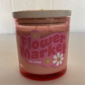 DW Home Flower Market Retro Candle NWT